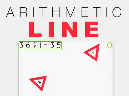 Mäng Arithmetic line Internetis
