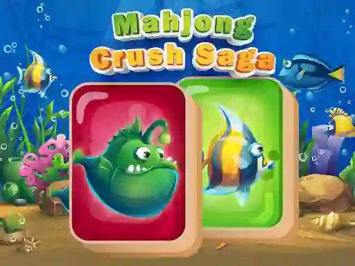 Mäng Mahjong Crush Saga Internetis