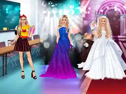 Mäng Superstar Career Dress Up Internetis