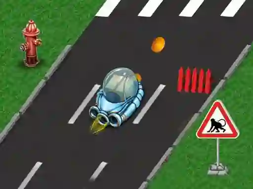 Mäng Rocket Race Highway Internetis