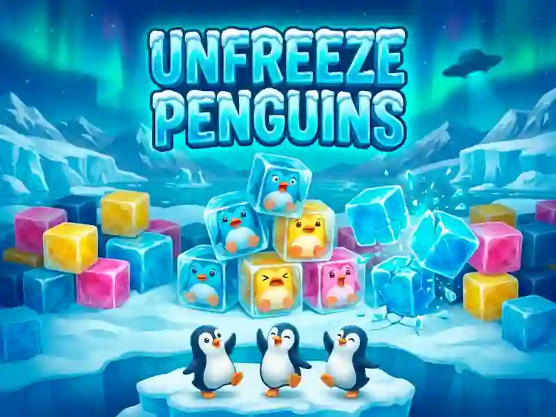 Mäng Unfreeze Penguins Internetis