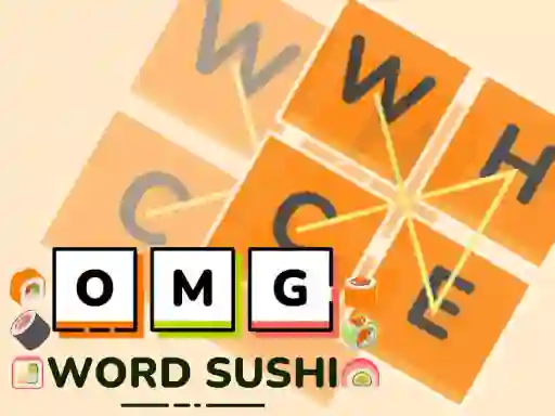 Mäng OMG Word Sushi Internetis