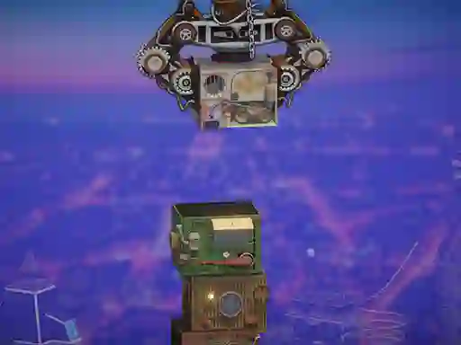 Mäng Steampunk Tower Builder Internetis