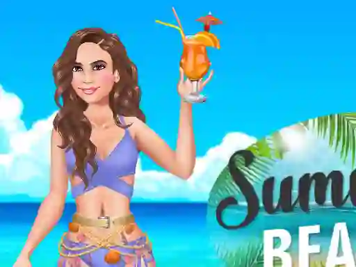 Mäng Summer Beach Girl Internetis