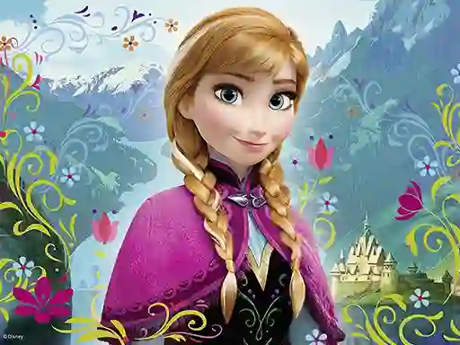 Mäng Anna Frozen Slide Internetis