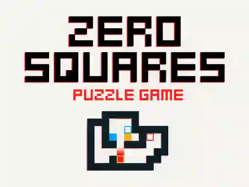 Mäng Zero Squares Puzzle Game Internetis