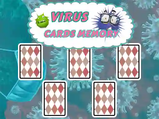 Mäng Virus Cards Memory Internetis