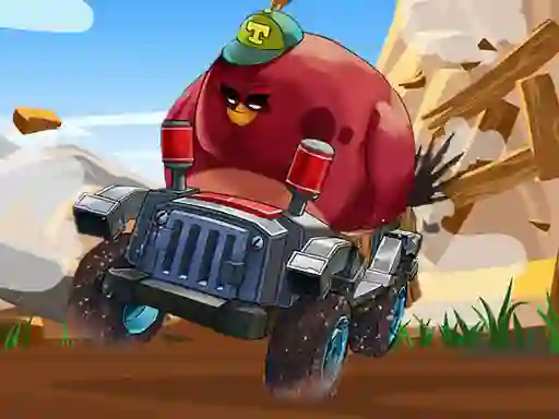 Mäng Crazy Birds Kart Hidden Stars Internetis