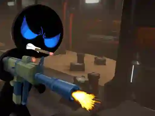 Mäng Stickman Armed Assassin Cold Space Internetis