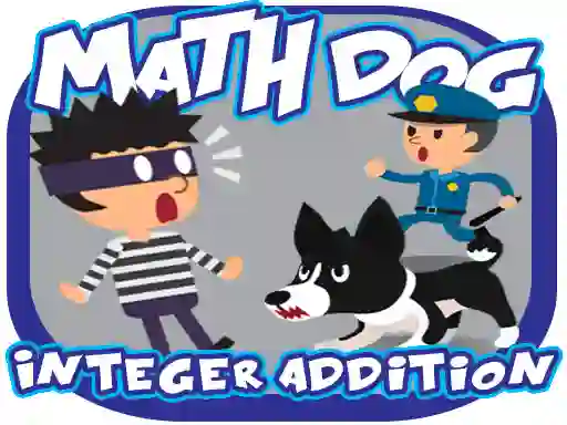 Mäng Math Dog Integer Addition Internetis