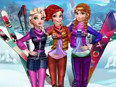 Mäng Princesses Visit Arendelle Internetis
