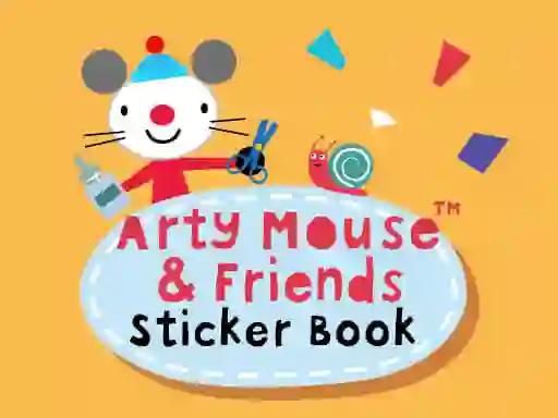 Mäng Arty Mouse & Friends Sticker Book Internetis