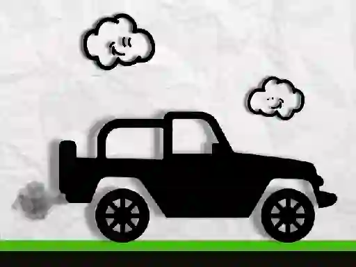 Mäng Paper Monster Truck Race Internetis