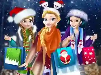 Mäng Princess Christmas Mall Shopping Internetis