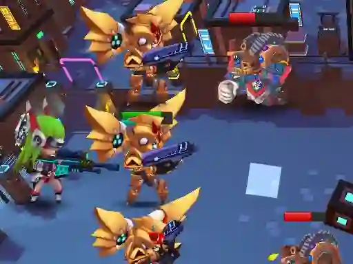 Mäng Guardians vs Zombies Internetis