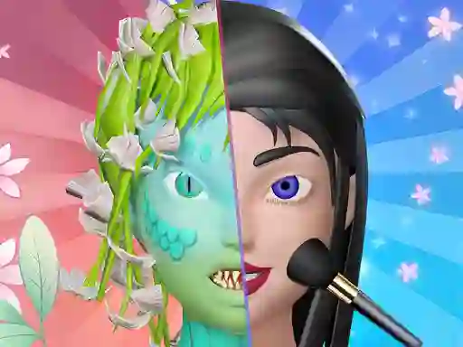 Mäng Monster Makeup 3D Internetis