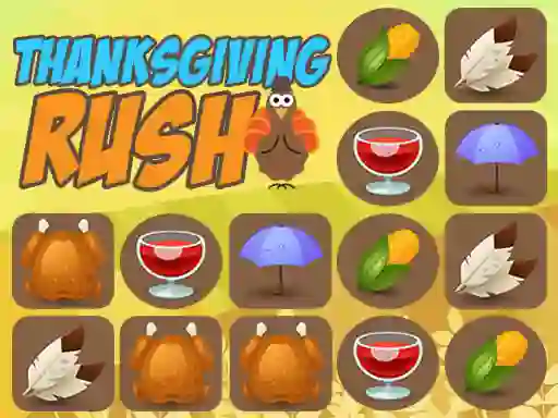 Mäng Thanksgiving Rush Internetis