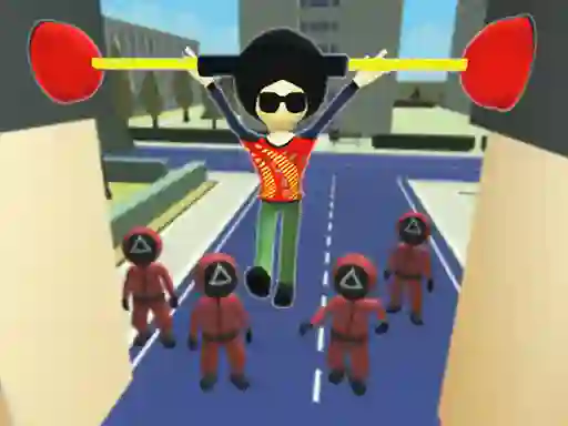 Mäng Squid Fall Guy Internetis