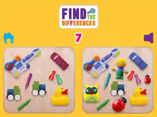 Mäng Find The Differences Internetis