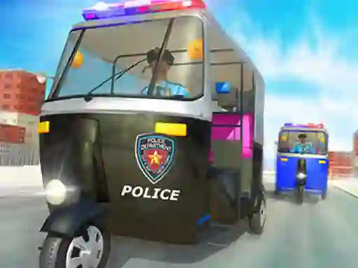 Mäng Police Auto Rickshaw 2020 Internetis