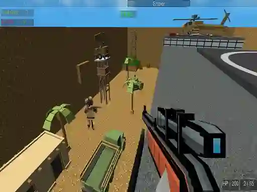 Mäng Pixel Gun Apocalypse 2 Internetis