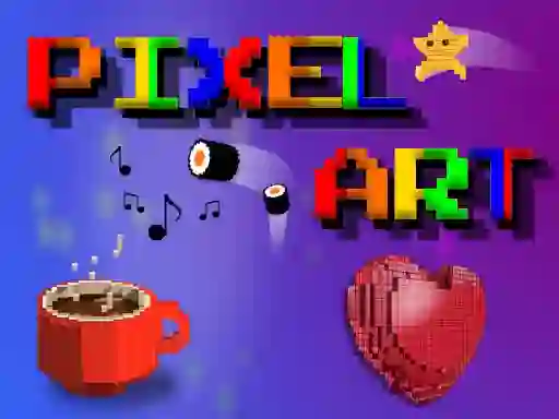 Mäng Pixel Art Internetis