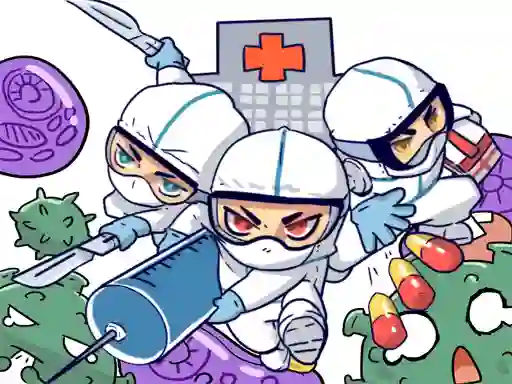 Mäng Against Coronavirus Puzzle Internetis