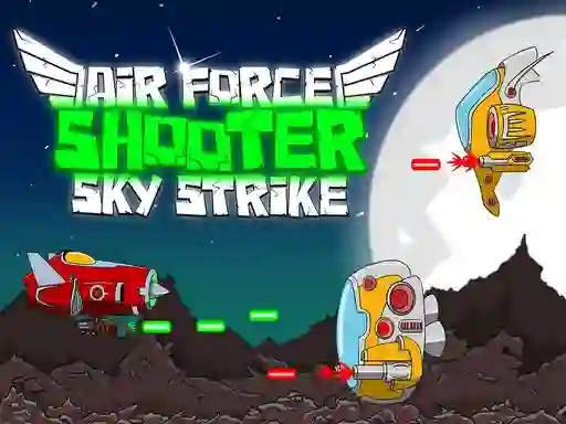 Mäng Air Force Shooter Sky Strike Internetis