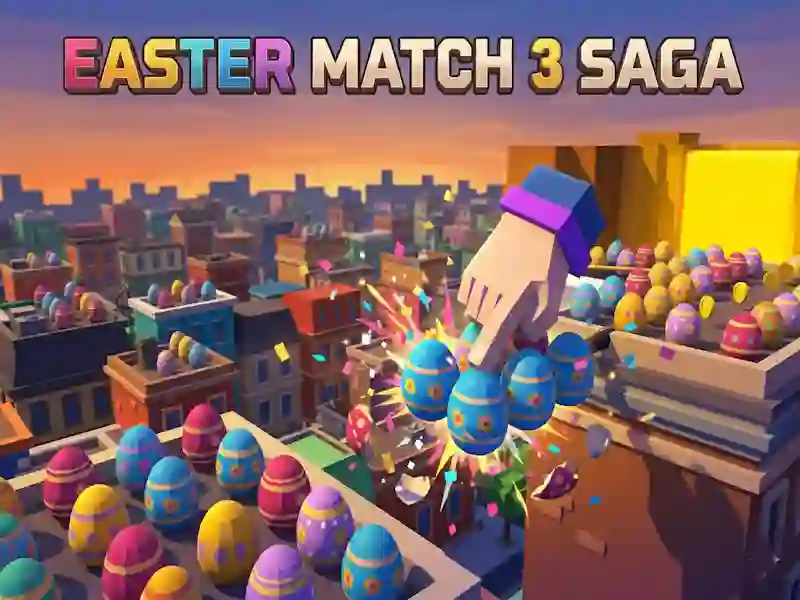 Mäng Easter Match 3 Saga Internetis