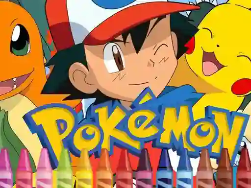 Mäng Pokemon Coloring Internetis