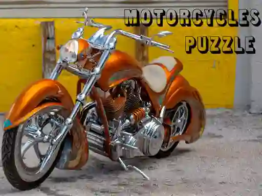 Mäng Motorcycles Puzzle Internetis
