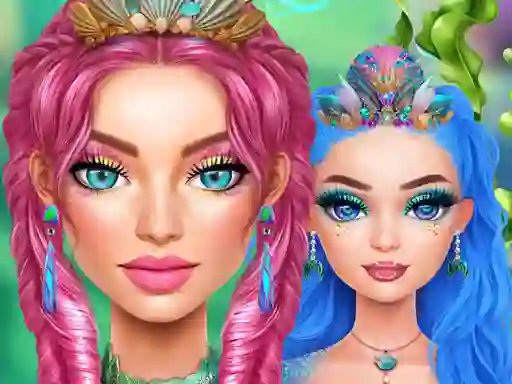 Mäng Mermaidcore Makeup Internetis