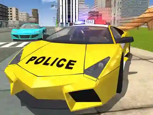 Mäng Police Drift Car Internetis