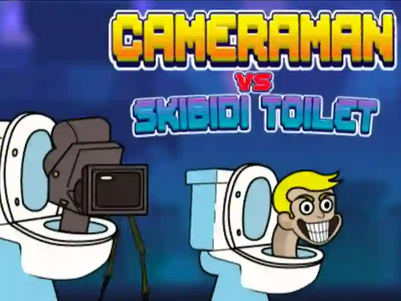 Mäng Toilet Man vs Cameraman Squid Sniper Internetis
