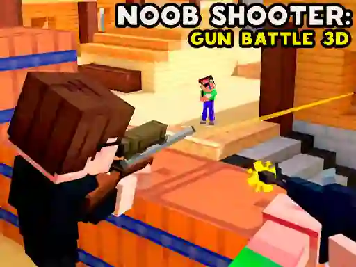 Mäng Noob Shooter: Gun Battle 3D Internetis