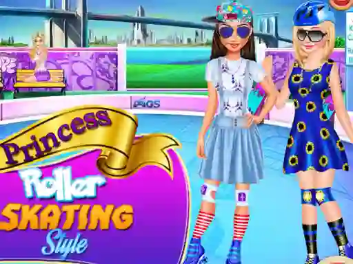 Mäng Princess Roller Skating Style Internetis