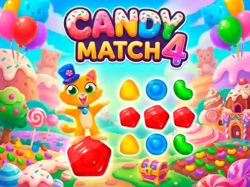 Mäng Candy Match 4 Internetis