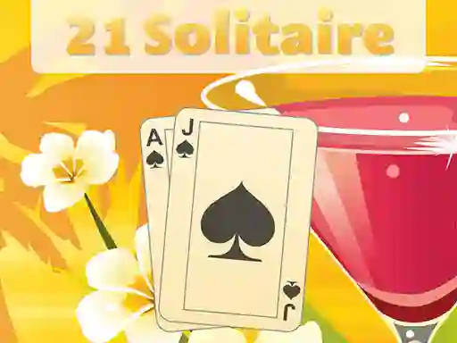 Mäng 21 Solitaire Internetis