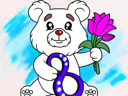 Mäng March Coloring Book Internetis