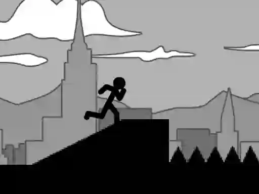 Mäng Stickman Run Internetis