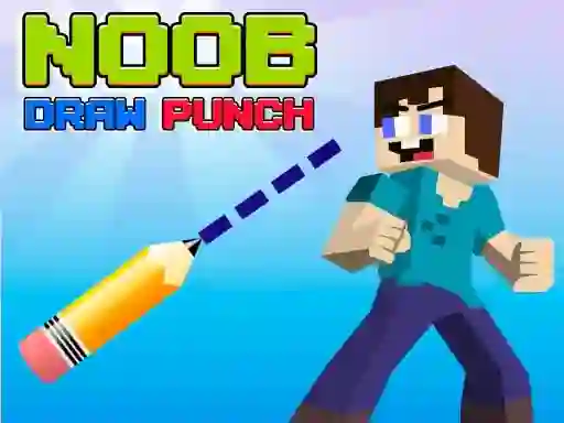 Mäng Noob Draw Punch Internetis