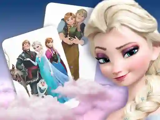 Mäng Frozen Memory Card Match Internetis