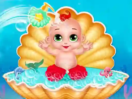 Mäng Mermaid Baby Care Internetis