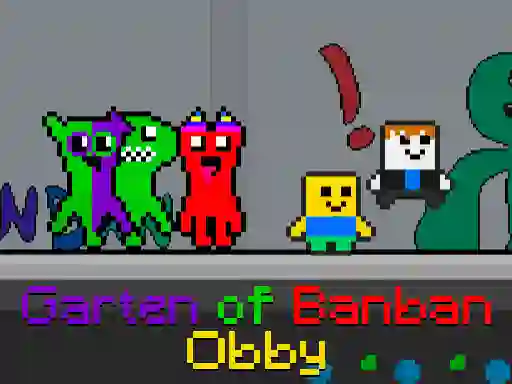 Mäng Garten of Banban Obby Internetis
