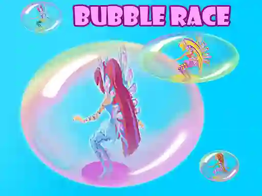 Mäng Winx Bubble Race Internetis