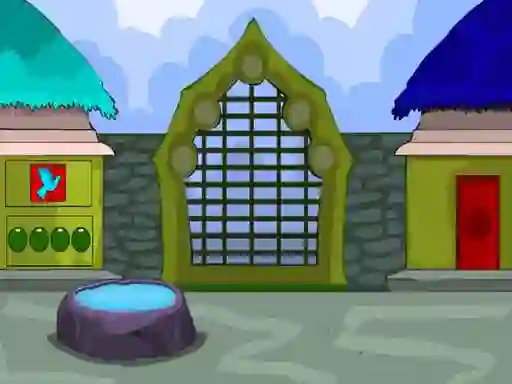Mäng Hut Village Escape Internetis