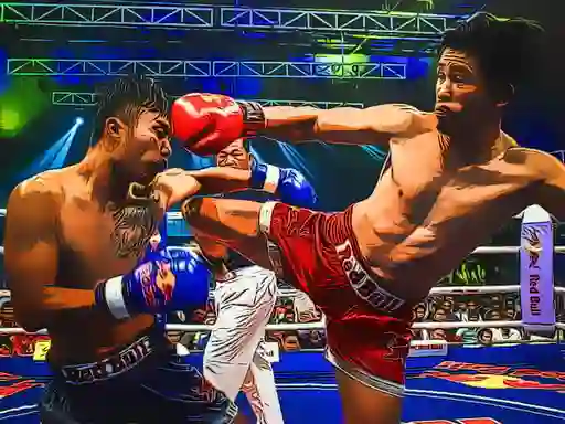 Mäng MuayThai Fighters Jigsaw Internetis