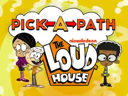 Mäng The Loud House Pick-a-Path Internetis