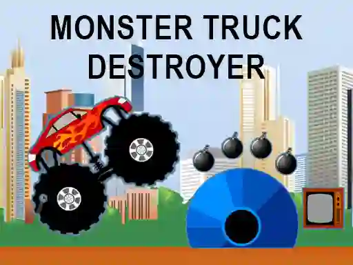 Mäng Monster truck destroyer Internetis
