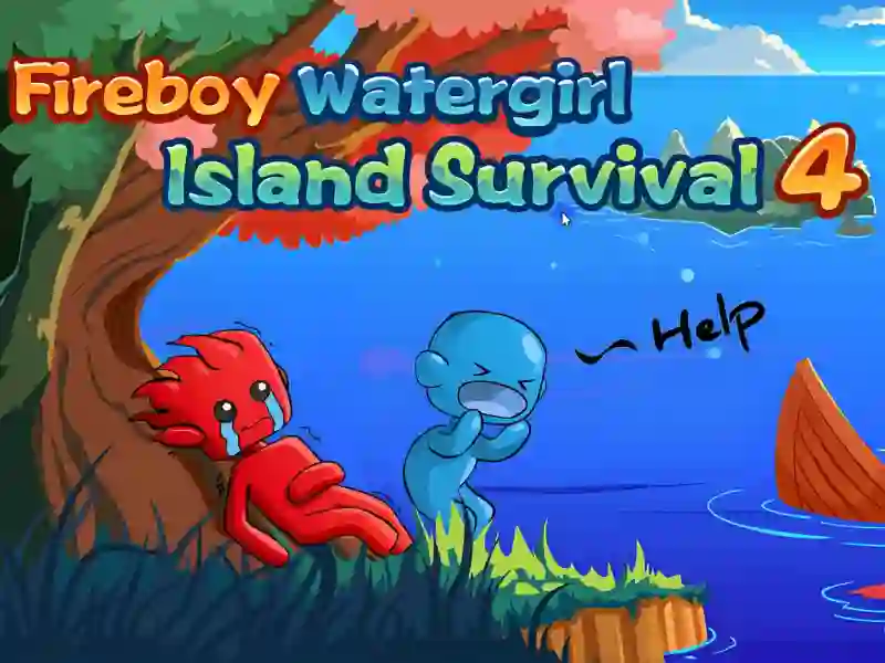 Mäng Fireboy Watergirl Island Survival 4 Internetis